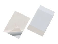 DURABLE POCKETFIX - Zelfklevend zakje - A6 - transparant (pak van 10)
