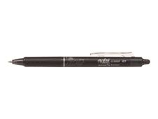 Pilot FriXion Ball Clicker - Rollerbalpen - zwart - gelinkt - 0.7 mm - fijn - terugtrekbaar - met wisser