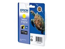 Epson T1574 - 25.9 ml - geel - origineel - blister - inktcartridge - voor Stylus Photo R3000