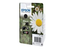 Epson 18XL - 11.5 ml - XL - zwart - origineel - inktcartridge - voor Expression Home XP-212, 215, 225, 312, 315, 322, 325, 412, 415, 422, 425