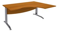 Burocean Idra - Tafel - rechthoekig gebogen (rechts) - kersenhout
