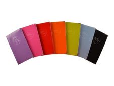 Color Pop - Visitekaartjesboek - voor 72 kaarten - verkrijgbaar in verschillende kleuren