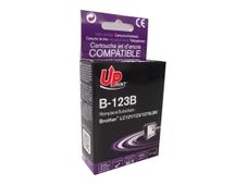UPrint B-123B - zwart - compatible - inktcartridge (alternatief voor: Brother LC127, Brother LC123, Brother LC121)