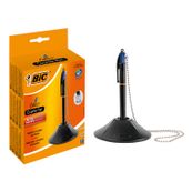 BIC - Balpen voor toonbank - blauw - 1 mm - gemiddeld - terugtrekbaar