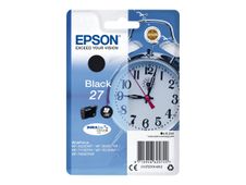 Epson 27 - 6.2 ml - zwart - origineel - inktcartridge - voor WorkForce WF-3620, WF-3640, WF-7110, WF-7210, WF-7610, WF-7620, WF-7710, WF-7715, WF-7720