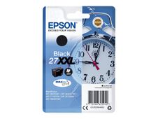 Epson 27XXL - 34.1 ml - XL - zwart - origineel - blister - inktcartridge - voor WorkForce WF-3620, WF-3640, WF-7110, WF-7210, WF-7610, WF-7620, WF-7710, WF-7715, WF-7720