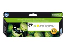 HP 971XL - Hoog rendement - geel - origineel - inktcartridge - voor Officejet Pro X451dn, X451dw, X476dn MFP, X476dw MFP, X551dw, X576dw MFP