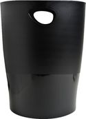 Exacompta ECOBIN Classic - Afvalbak - 15 l - hendels - polypropyleen (PP) - eco zwart