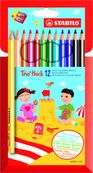 STABILO Trio thick - kleurpotlood (pak van 12)