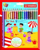 STABILO Trio thick - kleurpotlood (pak van 18)