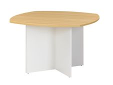 Gautier office Sunday - Tafel - square with rounded sides - eiken