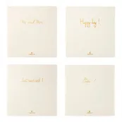 Oberthur Mr & Mrs - Livre d'or 25 x 25 cm - différents modèles disponibles