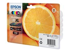 Epson 33XL Multipack - 5 - XL - zwart, geel, cyaan, magenta, fotozwart - origineel - inktcartridge