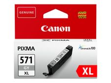 Canon CLI-571GY XL - 11 ml - hoog rendement - grijs - origineel - inkttank - voor PIXMA MG7750, MG7751, MG7752, MG7753, TS8050, TS8051, TS8052, TS8053, TS9050, TS9055