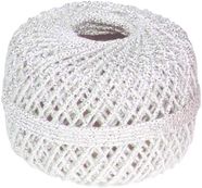 Clairefontaine - Binddraad - 0.1 cm x 20 m - metallic zilver - polypropyleen (pak van 10)
