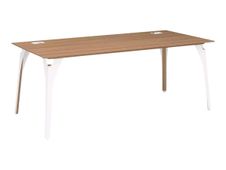 Gautier office XENON - Tafel - rechthoekig - Italian wild cherry wood