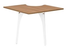 Gautier office XENON - Tafelonderdeel - hoek - Italian wild cherry wood