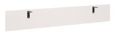 Voile de fond pour bureau SUNDAY - L160 cm - Blanc