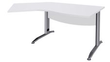 Burocean Idra - Tafel - 135° left corner - parelwit