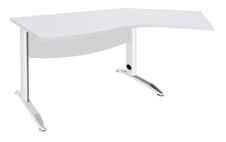 Burocean Idra - Tafel - 135° right corner - parelwit