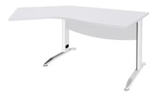 Burocean Idra - Tafel - 135° left corner - parelwit