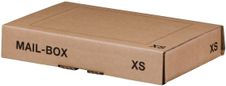 Logistipack XS - Postdoos - 24.5 cm x 14.5 cm x 3.3 cm - bruin