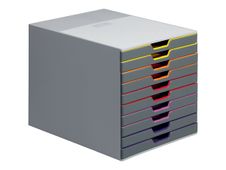 DURABLE VARICOLOR 10 - Ladekast - 10 lades - Letter, A4, C4, Folio