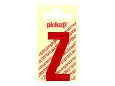 Pickup - Étiquette autocollante - 90 mm - Lettre Z - rouge brillant
