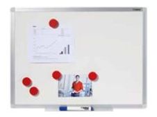 DAHLE - Whiteboard - te bevestigen aan wand - 1000 x 1500 mm - keramisch staal - magnetisch - wit
