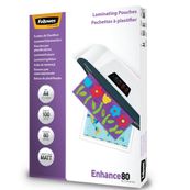 Fellowes - 80 micron - 100 - mat - A4 (210 x 297 mm) lamineerhoezen