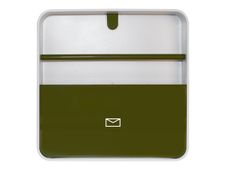 Paperflow multiBox - Wandmapvak - 320 x 320 mm - wit, groen