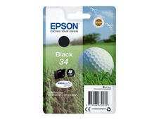Epson 34 - 6.1 ml - zwart - origineel - inktcartridge - voor WorkForce Pro WF-3720, WF-3720DWF, WF-3725DWF