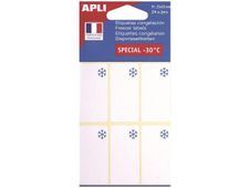 APLI Freezer Labels - etiketten - 24 etiket(ten) - 25 x 50 mm