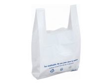Logistipack - winkeltas - plastic - wit