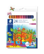 STAEDTLER Noris Club 325 - pen met vezelpunt (pak van 24)