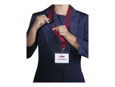 DURABLE - Badgeketting - rood (pak van 10) - voor P/N: 8003-19, 8005-19, 8106-19, 8112-19, 8113-19, 8118-03, 8118-07, 8118-19, 8135-19