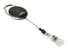 DURABLE STYLE - Badgespoel - zwart (pak van 10) - voor P/N: 8135-19, 8136-19