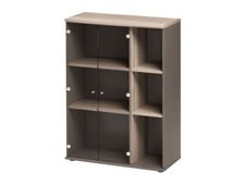 Gautier office JAZZ+ - Keukenkast - 4 planken - 2 deuren - onderdeelplank - eiken