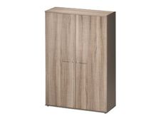 Gautier office JAZZ+ - Keukenkast - 4 planken - 2 deuren - onderdeelplank - eiken