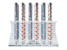 Oberthur Floral Retro - rollerbalpen (pak van 12)