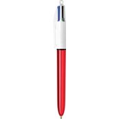 BIC 4 Colours Shine - balpen met 4 kleuren