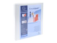 Exacompta KreaCover Personal - Presentatieringband - 38 mm - A4 Maxi - voor 140 vellen - wit