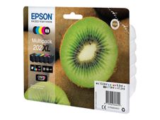 Epson Multipack 202XL - 5 - hoge capaciteit - zwart, geel, cyaan, magenta, fotozwart - origineel - blister - inktcartridge - voor Expression Premium XP-6000, XP-6005, XP-6100, XP-6105