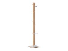 Paperflow easyCloth - Kapstok - 8 haken - hout, marine laminated plywood - wit, hout