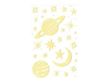 Maildor Phospho'Stick - Decoratiesticker - planets - 2 vellen (pak van 68)