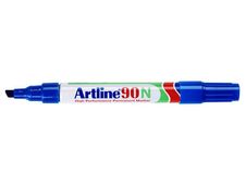 Artline 90N - Marqueur permanent - pointe biseau - bleu