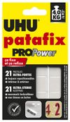 UHU patafix PROPower - Monteerplakmiddel - antraciet - niet permanent (pak van 21)