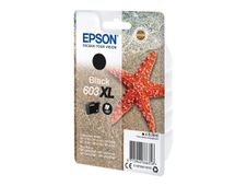 Epson 603XL - 8.9 ml - XL - zwart - origineel - blister - inktcartridge - voor Expression Home XP-2100, 2105, 3100, 3105, 4100, 4105; WorkForce WF-2810, 2830, 2835, 2850