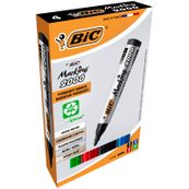 BIC Marking 2000 - Marker - permanent - zwart, rood, blauw, groen - inkt op alcoholbasis - 1.7 mm - pak van 4