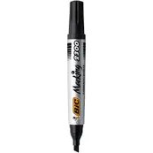 BIC 2300 - Marker - permanent - voor glas, plastic, karton - zwart - inkt op alcoholbasis - 3.7-5.5 mm